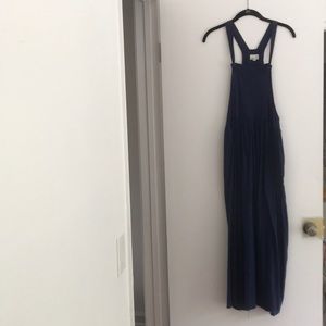 urban renewal indigo apron dress